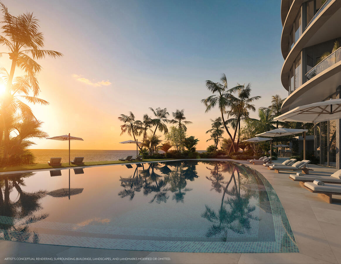 Oceanfront pool